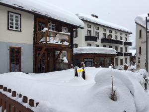 Alte Post Saas-Fee v zimě