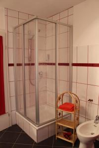 Ένα μπάνιο στο Stadtappartements Oppeneiger +30 φωτογραφίες