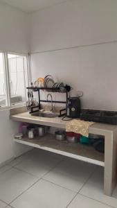 Kuchyň nebo kuchyňský kout v ubytování Apartamento amplio y Comodo En el Centro De Florencia