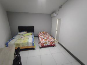 Postel nebo postele na pokoji v ubytování Apartamento amplio y Comodo En el Centro De Florencia