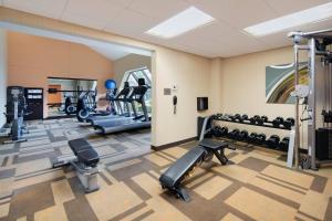 Γυμναστήριο ή/και όργανα γυμναστικής στο Courtyard Dallas Addison Midway