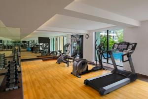 Fitness centrum a/nebo fitness zařízení v ubytování Fairfield by Marriott Goa Anjuna
