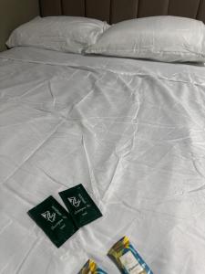 Flats & Residences - Apart Moderno com Conforto客房内的一张或多张床位