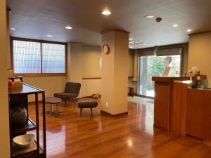 Posezení v ubytování Hotel Fukudaya