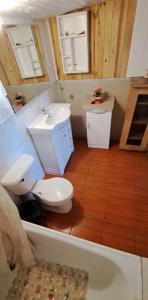 Koupelna v ubytování Casa el arenal-Lago Ranco