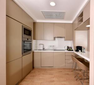 A kitchen or kitchenette at Somerset Maslak Istanbul