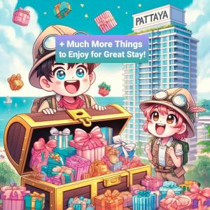 乔木提恩海滩1-Step Beach & 711! Huge Condo next to Copacabana的相册照片