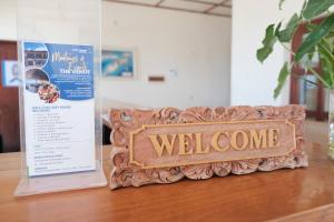 A área de receção ou átrio de Arbiru Beach Resort