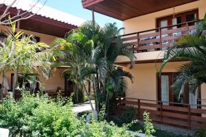 O edifício onde o aparthotel está situado