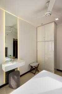 Postel nebo postele na pokoji v ubytování La Privé Apartments TRI-ZEN