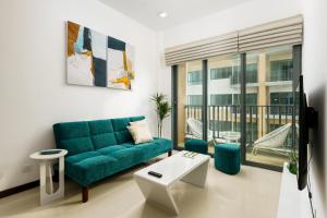 Posezení v ubytování La Privé Apartments TRI-ZEN