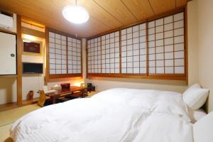 Postel nebo postele na pokoji v ubytování Nara Ryokan - Vacation STAY 49528v