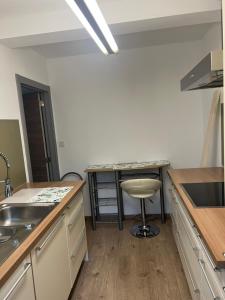 Kuchyň nebo kuchyňský kout v ubytování Comfortable accommodation