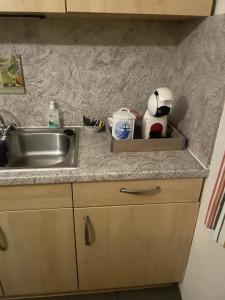 Köök või kööginurk majutusasutuses B&B Forêt d'Animaux
