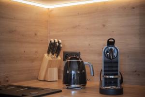 Kaffe- og tefaciliteter på Apartmán Sova