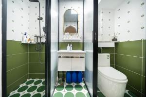Koupelna v ubytování 柃居 B&B - People's Square Branch