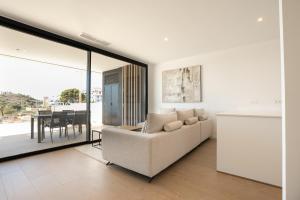 Pure Sea Apartments Villajoyosa的休息区