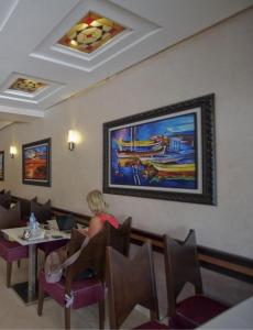 Posezení v ubytování Hotel Al amal Tiznit