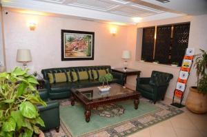 Istumisnurk majutusasutuses Hotel Al amal Tiznit