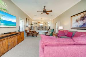 Istumisnurk majutusasutuses Coastal Lakehouse Condo on Siesta Key Public Beach