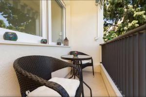 Balkón nebo terasa v ubytování Apartment Put Meja