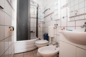 Koupelna v ubytování Apartments Vrgada