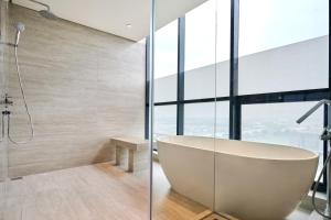 Koupelna v ubytování VIVERE Hotel, ARTOTEL Curated