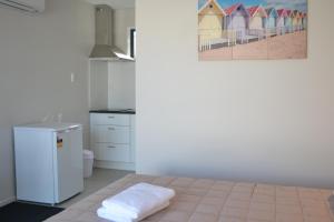 Kuchyň nebo kuchyňský kout v ubytování 319 Addington Motel