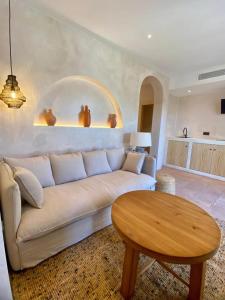 Χώρος καθιστικού στο Cozy apartment in Tarifa, 45 m², garden view