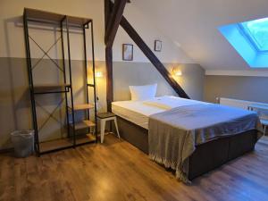 Postel nebo postele na pokoji v ubytování Aparthotel Fairschlafen Minden