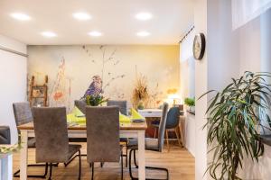 Χώρος καθιστικού στο Ferienhaus Kirsch