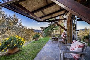 Zahrada ubytování Bed Breakfast La Paggeria