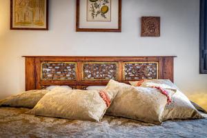 Postel nebo postele na pokoji v ubytování Bed Breakfast La Paggeria