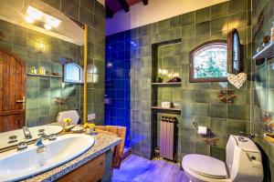 Koupelna v ubytování Bed Breakfast La Paggeria