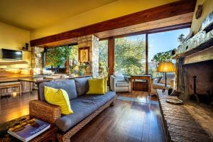 Posezení v ubytování Bed Breakfast La Paggeria