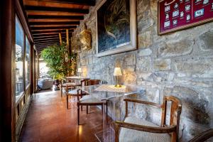 Posezení v ubytování Bed Breakfast La Paggeria