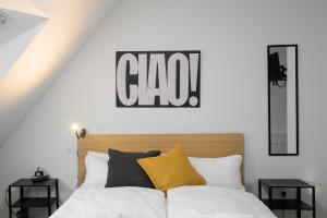 Postel nebo postele na pokoji v ubytování EasyOne Apartments
