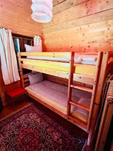 Aparthotel Mountain River Resort客房内的一张或多张床位