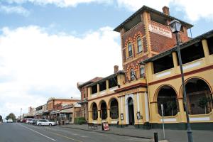 Budova, kde se hotel nachází