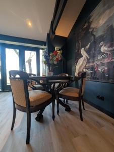 Posezení v ubytování Bed and Breakfast, de Heidedijk