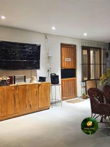 TV/trung tâm giải trí tại Jungle Leelaa