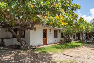 Vila Mani Atins Casa com Piscina外面的花园