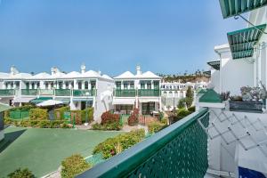 a view from the balcony of a mansion at Dunaflor Gemelo 3 in San Bartolomé de Tirajana
