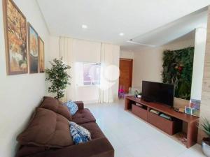Posezení v ubytování Casa em Guarapari próx da praia