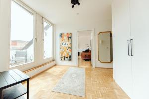 Kuchyň nebo kuchyňský kout v ubytování GH Luxury Apartments Graz, Gösser Haus