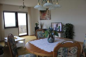 Χώρος καθιστικού στο Ferienwohnung Karin Schindler