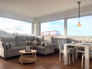 Χώρος καθιστικού στο Apartmenthaus Frauenpreiss FeWo 307