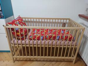 Postel nebo postele na pokoji v ubytování Apartmán na Perunské