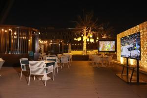 โทรทัศน์และ/หรือระบบความบันเทิงของ Steigenberger Residence Doha