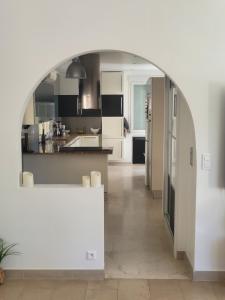 Nhà bếp/bếp nhỏ tại Le mas Les Salamandres